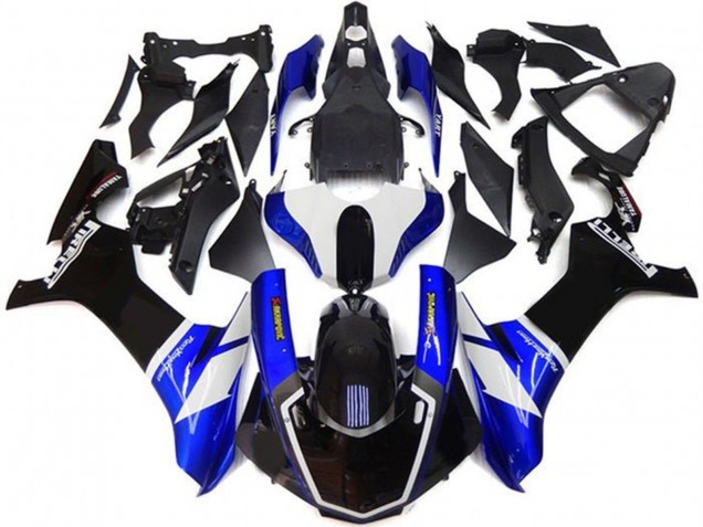 Acquista Kit Carena Moto Yamaha YZF 1000 R1 2015-2019 - Blu Bianco Nero Lucido