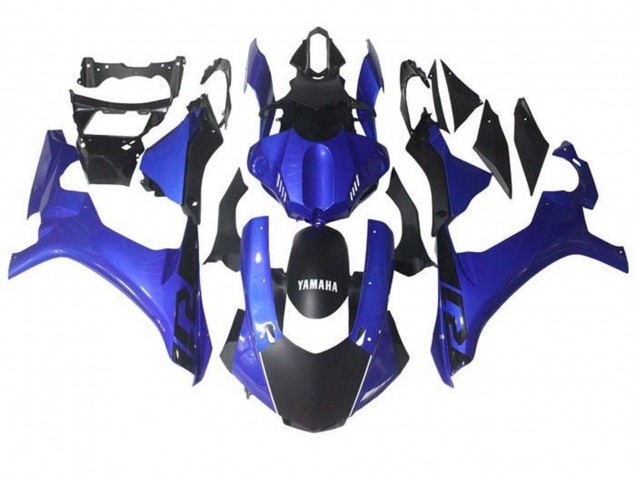 Acquista Carena Moto Yamaha YZF 1000 R1 2015-2019 - Blu Nero Opaco