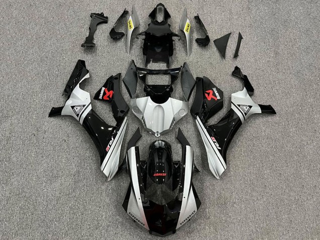 Acquista Carena Moto Yamaha YZF 1000 R1 2015-2019 - Argento Nero