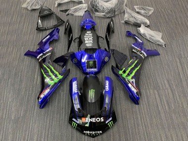 Acquista Carena Moto Yamaha YZF 1000 R1 2015-2019 - Blu Nero Mostro ENEOS