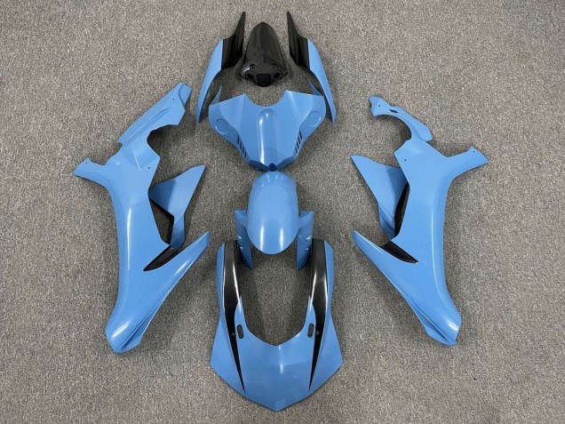 Acquista Carena Moto Yamaha YZF 1000 R1 2015-2019 - Azzurro Chiaro Nero Lucido