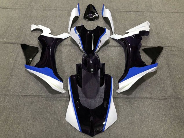 Acquista Carena Moto Yamaha YZF 1000 R1 2015-2019 - Bianco Nero Lucido Blu