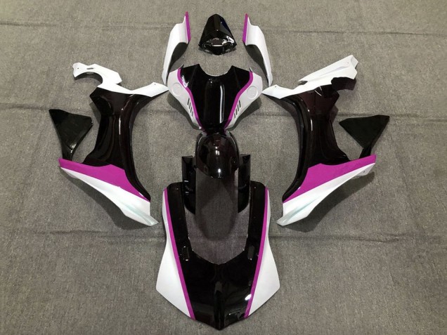 Acquista Carena Moto Yamaha YZF 1000 R1 2015-2019 - Bianco Nero Lucido Rosa