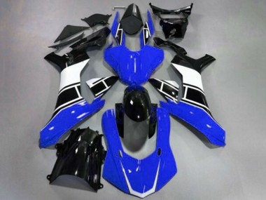 Acquista Carena Moto Yamaha YZF 1000 R1 2015-2019 - Blu Bianco Nero Lucido