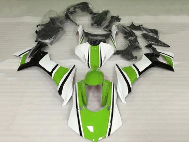Acquista Carena Moto Yamaha YZF 1000 R1 2015-2019 - Bianco Verde Nero