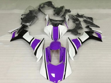 Acquista Carena Moto Yamaha YZF 1000 R1 2015-2019 - Bianco Viola Nero