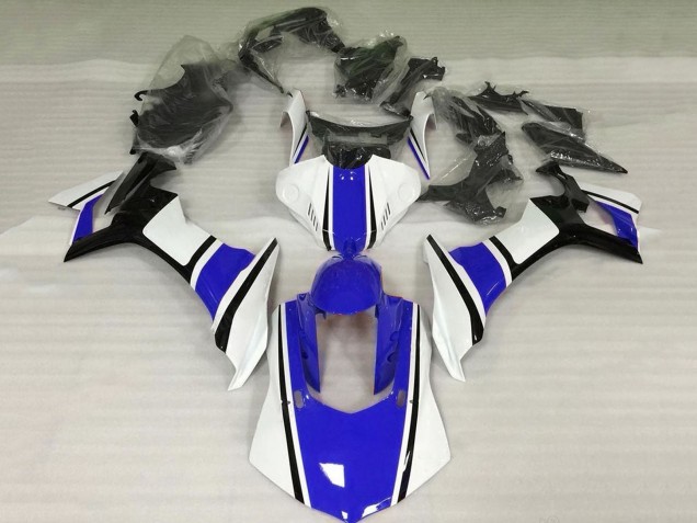 Acquista Carena Moto Yamaha YZF 1000 R1 2015-2019 - Bianco Blu Nero