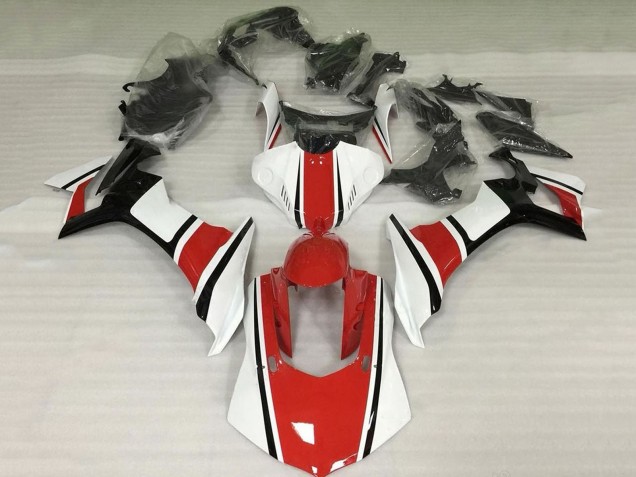 Acquista Carena Moto Yamaha YZF 1000 R1 2015-2019 - Bianco Rosso Nero
