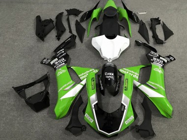 Acquista Carena Moto Yamaha YZF 1000 R1 2015-2019 - Bianco Verde Nero Lucido