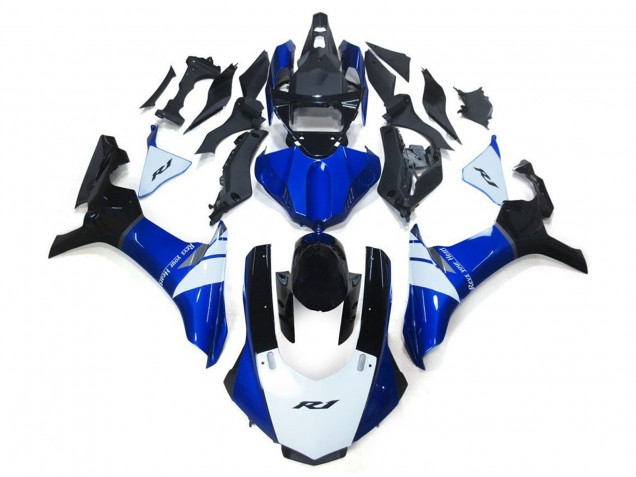 Acquista Carena Moto Yamaha YZF 1000 R1 2015-2019 - Bianco Blu Nero