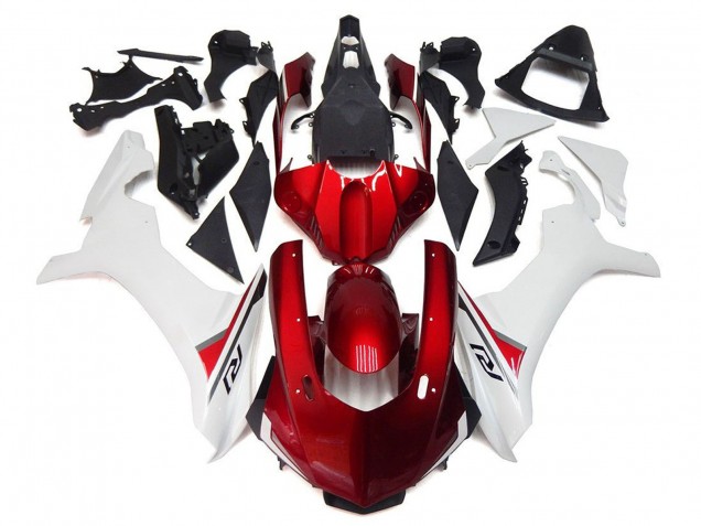 Acquista Carena Moto Yamaha YZF 1000 R1 2015-2019 - Bianco Rosso Nero