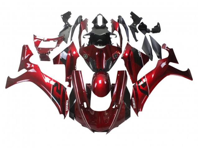 Acquista Carena Moto Yamaha YZF 1000 R1 2020-2025 - Rosso Bianco Nero Banda
