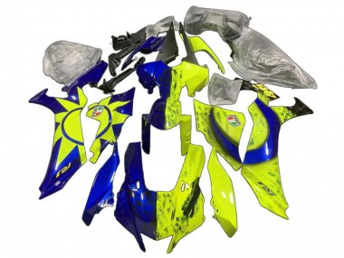 Acquista Carena Moto Yamaha YZF 1000 R1 2020-2025 - Blu Giallo Sun Moon