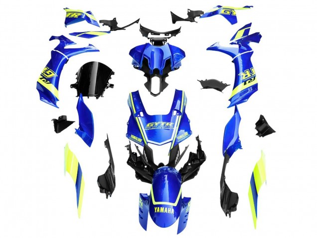 Acquista Carena Moto Yamaha YZF 1000 R1 2020-2025 - Blu Giallo Bianco GYTR