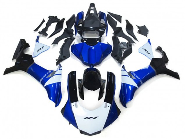 Acquista Kit Carena Moto Yamaha YZF 1000 R1 2020-2025 - Bianco Blu Nero Lucido