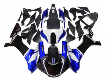 Acquista Carena Moto Yamaha YZF 1000 R1 2020-2025 - Blu Bianco Nero Akropovic