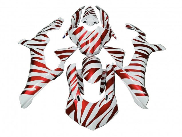 Acquista Carena Moto Yamaha YZF 1000 R1 2020-2025 - Bianco Rosso Zebra