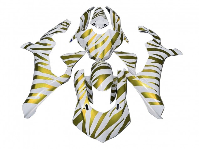 Acquista Carena Moto Yamaha YZF 1000 R1 2020-2025 - Bianco Oro Zebra