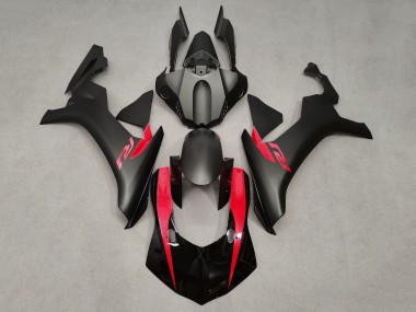 Acquista Carena Moto Yamaha YZF 1000 R1 2020-2025 - Nero Lucido Nero Opaco Rosso