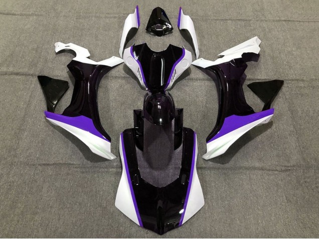 Acquista Carena Moto Yamaha YZF 1000 R1 2020-2025 - Bianco Viola Nero Lucido