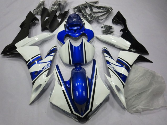 Acquista Carena Moto Yamaha YZF 1000 R1 2004-2006 - Bianco Blu Nero