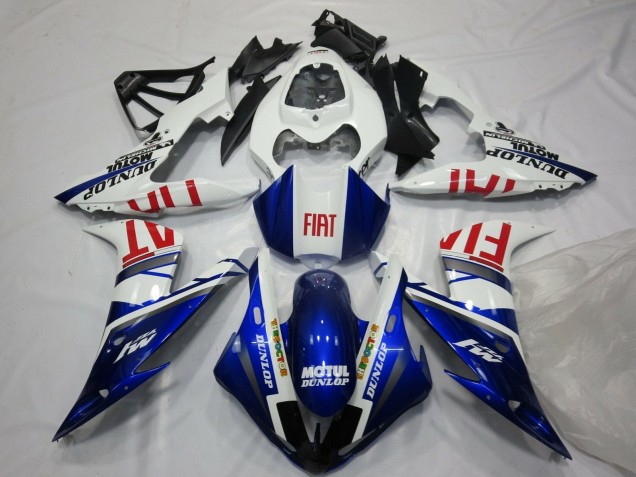 Acquista Carena Moto Yamaha YZF 1000 R1 2004-2006 - Bianco Blu Rosso Fiat