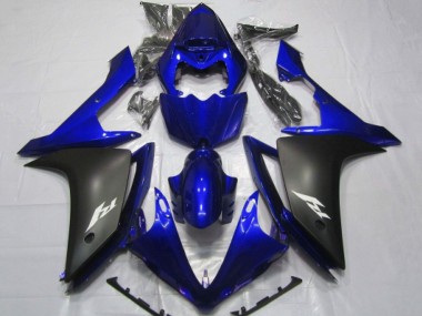 Acquista Carena Moto Yamaha YZF 1000 R1 2007-2008 - Blu Nero Opaco