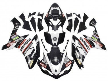 Acquista Carena Moto Yamaha YZF 1000 R1 2007-2008 - Bianco Rosso Nero Volvo Fimer Yamalube Sterilgarda