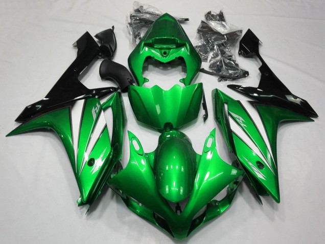 Acquista Carena Moto Yamaha YZF 1000 R1 2007-2008 - Verde Bianco Nero