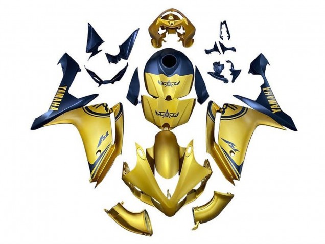 Acquista Carena Moto Yamaha YZF 1000 R1 2007-2008 - Oro Blu