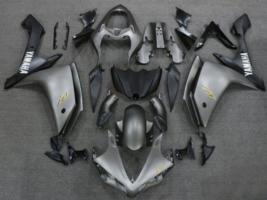 Acquista Carena Moto Yamaha YZF 1000 R1 2007-2008 - Argento Scuro Nero Opaco