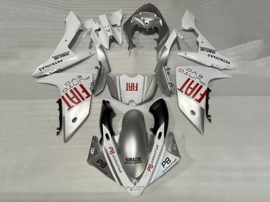 Acquista Carena Moto Yamaha YZF 1000 R1 2007-2008 - Argento Bianco Rosso Fiat