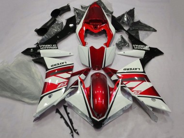 Acquista Carena Moto Yamaha YZF 1000 R1 2007-2008 - Bianco Rosso Nero Layerd