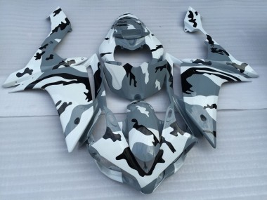 Acquista Carena Moto Yamaha YZF 1000 R1 2007-2008 - Bianco Grigio Nero Camouflage