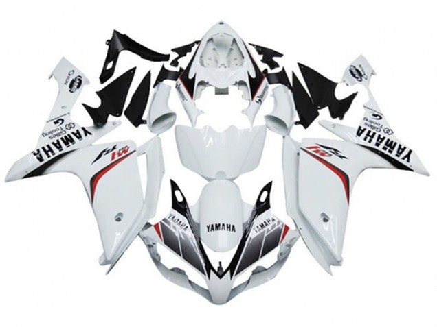 Acquista Carena Moto Yamaha YZF 1000 R1 2007-2008 - Bianco Rosso Nero Banda M1