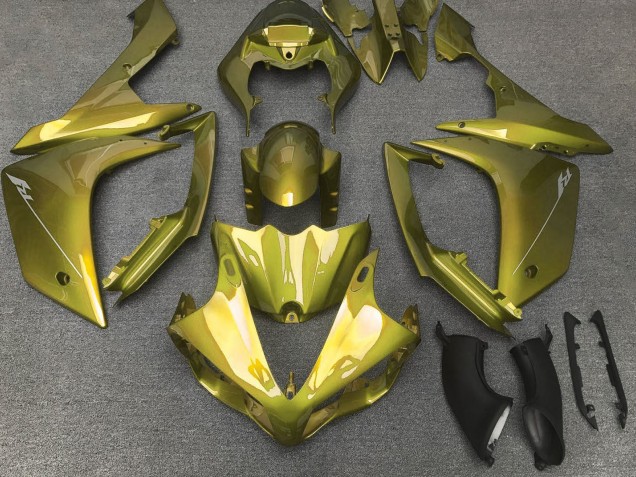 Acquista Carena Moto Yamaha YZF 1000 R1 2007-2008 - Giallo Olive