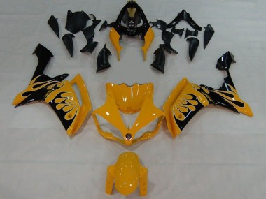 Acquista Carena Moto Yamaha YZF 1000 R1 2007-2008 - Giallo Nero Fiamma