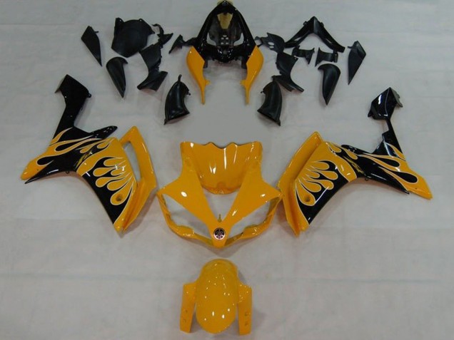 Acquista Carena Moto Yamaha YZF 1000 R1 2007-2008 - Giallo Nero Fiamma