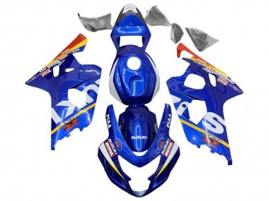 Acquista Carena Moto Suzuki GSXR 600 / GSXR 750 2004-2005 - Blu Bianco Giallo Rosso