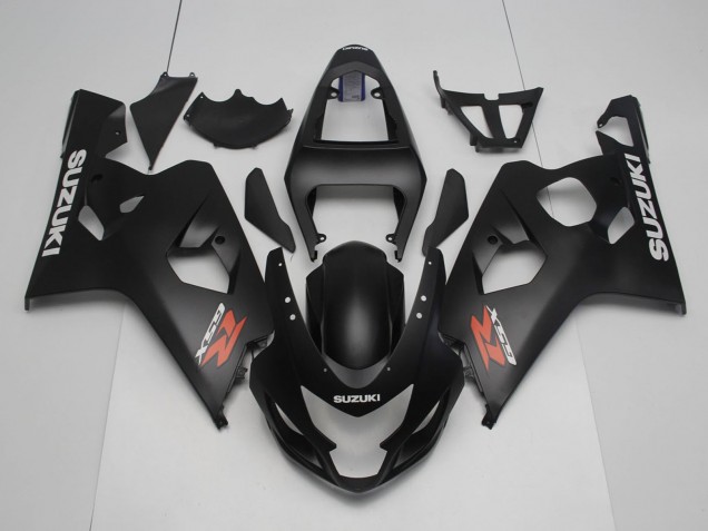 Acquista Carena Moto Suzuki GSXR 600 / GSXR 750 2004-2005 - Nero Opaco Rosso Bianco