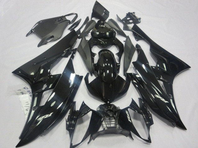 Acquista Carena Moto Yamaha YZF R6 2006-2007 - Nero Lucido Nero Opaco