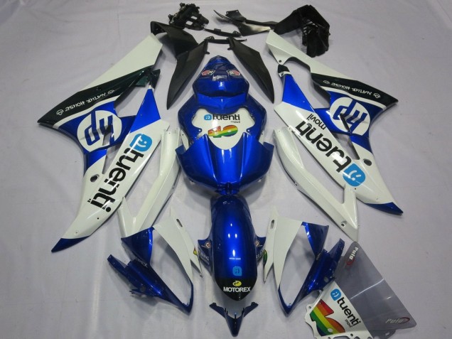 Acquista Carena Moto Yamaha YZF R6 2006-2007 - Bianco Blu Nero