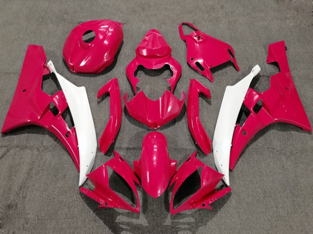 Acquista Carena Moto Yamaha YZF R6 2006-2007 - Rosso Bianco