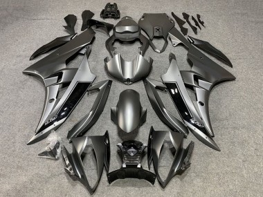 Acquista Carena Moto Yamaha YZF R6 2008-2016 - Grigio Opaco Nero Lucido