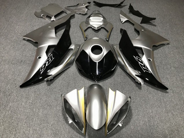 Acquista Carena Moto Yamaha YZF R6 2008-2016 - Argento Oro Nero