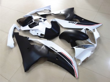 Acquista Carena Moto Yamaha YZF R6 2008-2016 - Bianco Nero Opaco Rosso