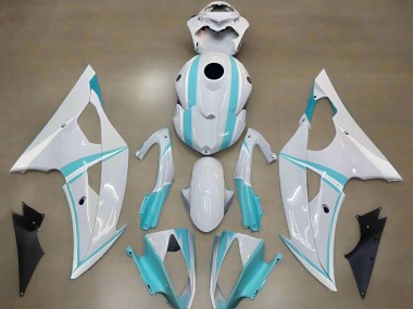 Acquista Carena Moto Yamaha YZF R6 2008-2016 - Bianco Azzurro Chiaro