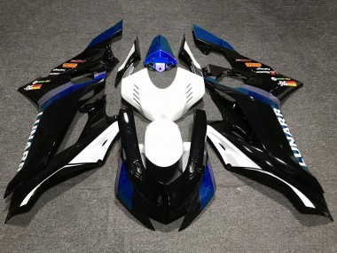 Acquista Carene Moto Yamaha YZF R6 2017-2025 - Bianco Blu Nero Lucido