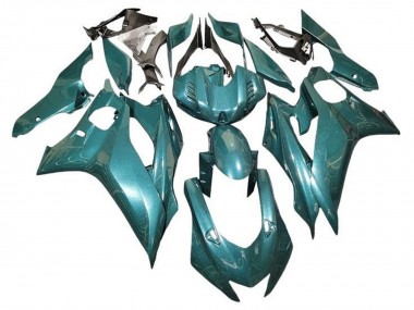 Acquista Carene Moto Yamaha YZF R6 2017-2025 - Metallico Teal Verde