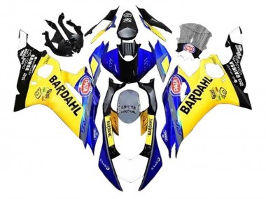 Acquista Carene Moto Yamaha YZF R6 2017-2025 - Giallo Blu Nero Bardahl